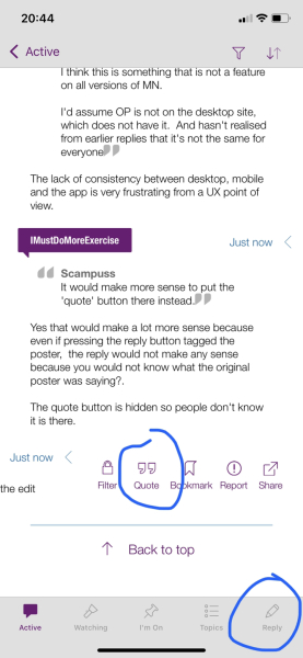 This is why the Reply button should auto-mention the mumsnetter you're replying to