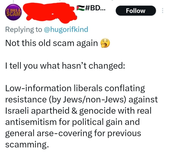 To share the actual definition of antisemitism