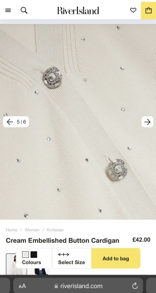 Bling cardigan