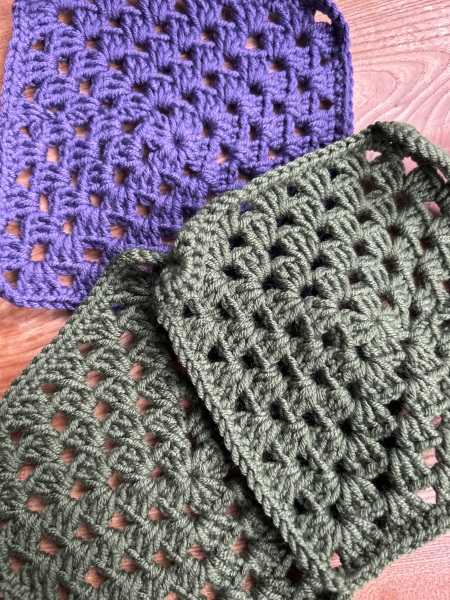 Woolly Hugs: A blanket in memory of JanH.