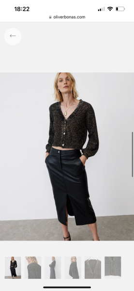 What to wear with sparkly cardi