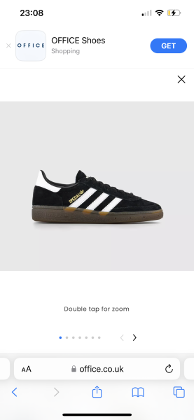 Black trainers
