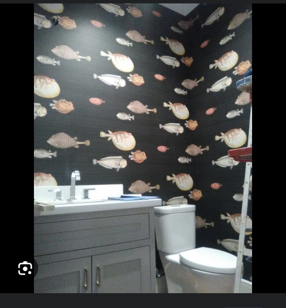 Suggestions for different wallpaper for a small downstairs loo