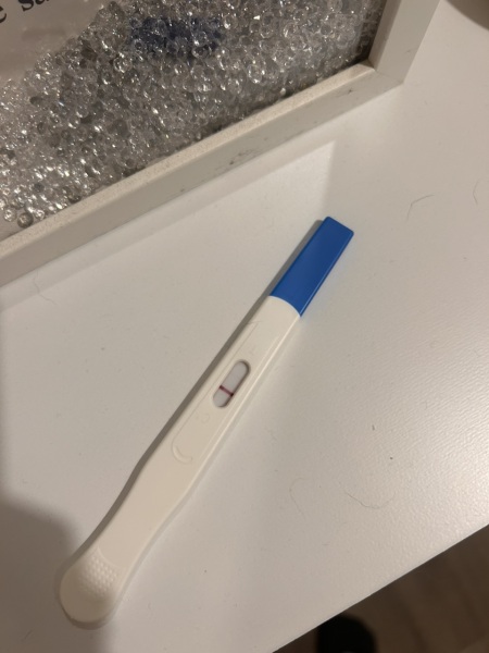 Freedom Tesco pregnancy test result argh!