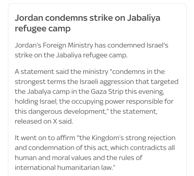 Why is Israeli bombing refugee camps in Gaza?