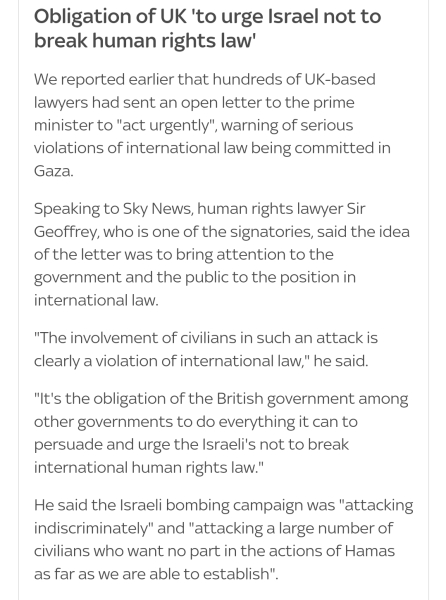 To be horrified re the 2000+ children killed in Gaza.