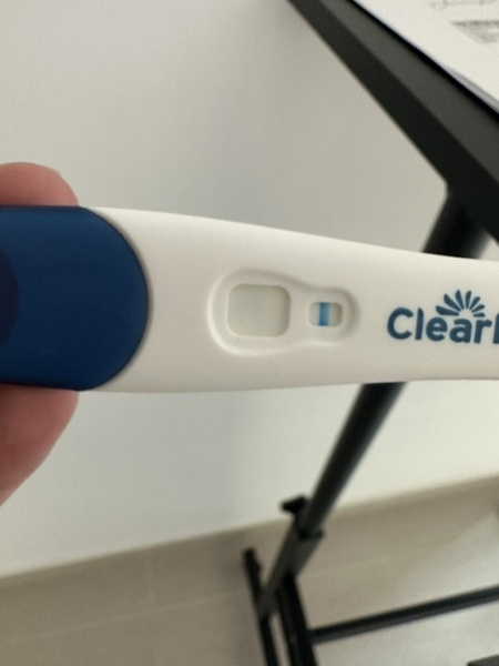 It's a squinter. 8dpo