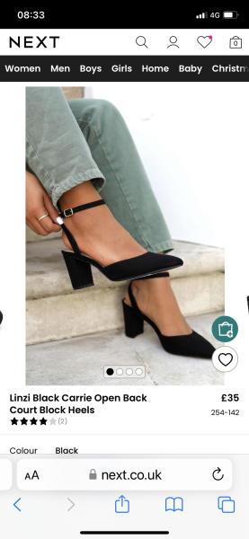 Comfy suede heels
