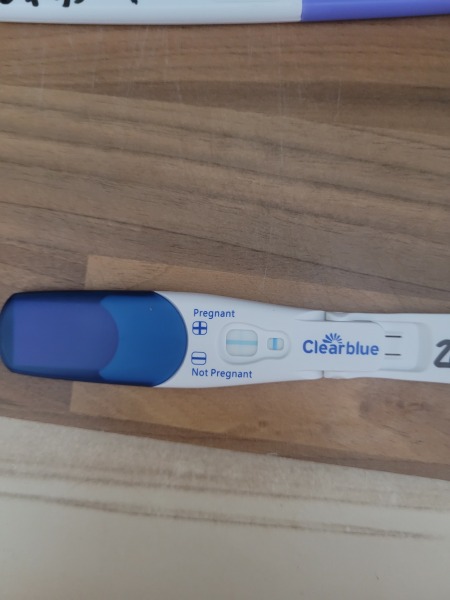 Pregnancy test is getting lighter everyday