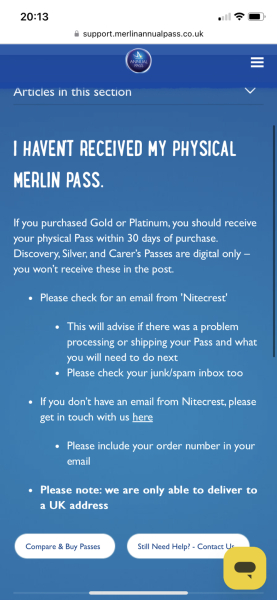 Thorpe Park Annual Pass