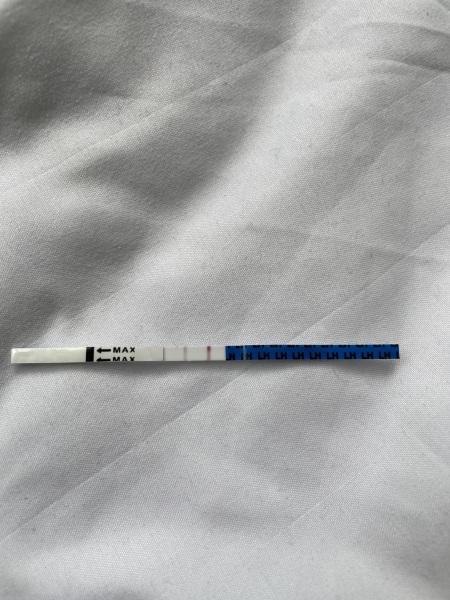 Is this a positive on an ovulation strip?