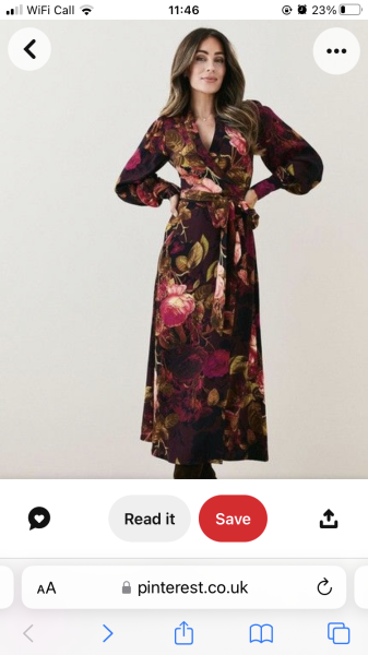 A dress like this…