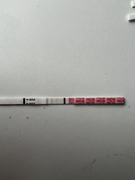 Positive test at 6dpo