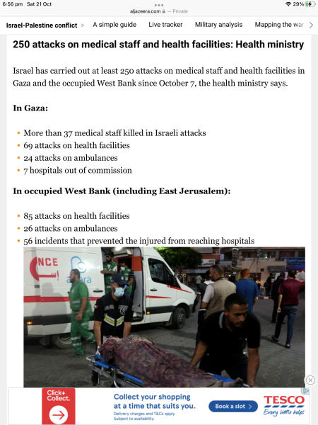 To think it’s turning into genocide in real time