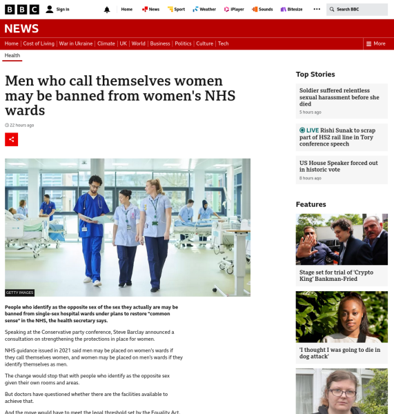 'What is a transwoman'