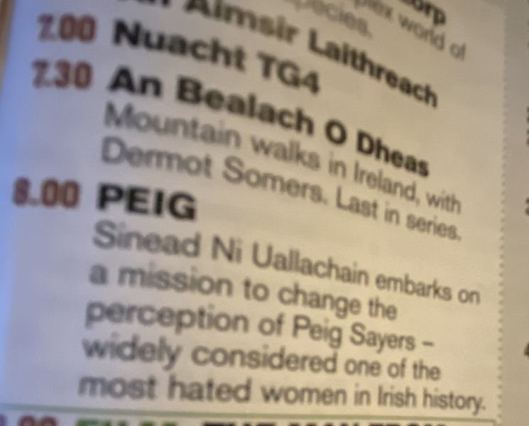 Thread a deich , Deichiú snáithe, heading for year four