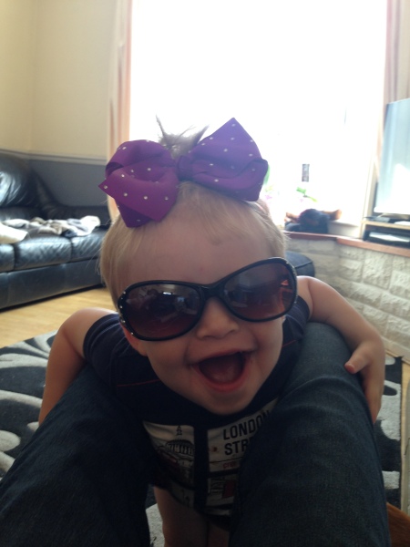 Husband annoyed when baby boy plays with 'girls' stuff