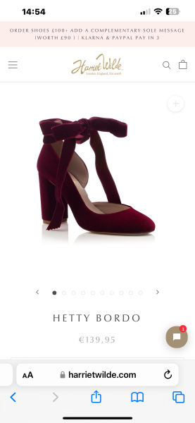 Shoes to go with this dress I'm wearing to get married in!