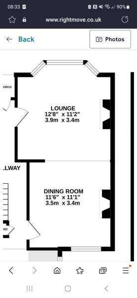 Alcove ideas for double reception