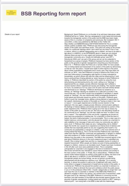 Disciplinary Hearing PC Watson