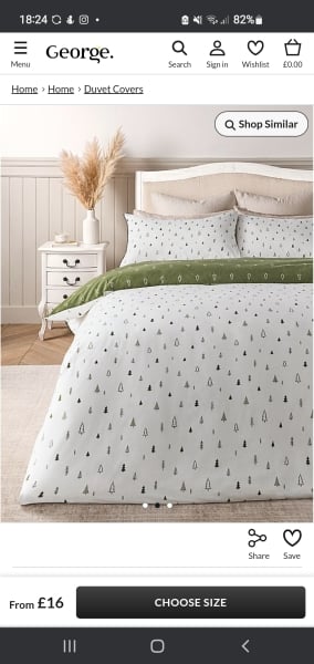 Anyone seen this duvet cover? (First world problems)