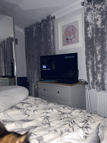 To get a tv in my bedroom at 41 years old?