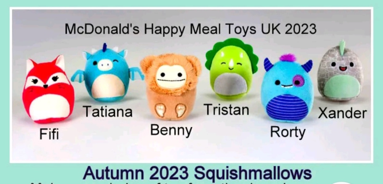 McDonald's squishmallows
