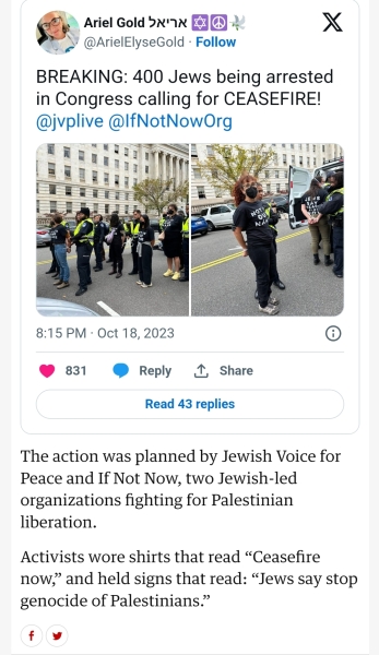 Please restore my faith in humanity..Israel?