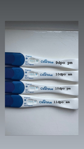 11dpo and lines getting lighter?
