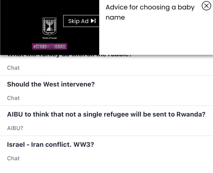 To think Hamas have given Israel the excuse they were looking for?