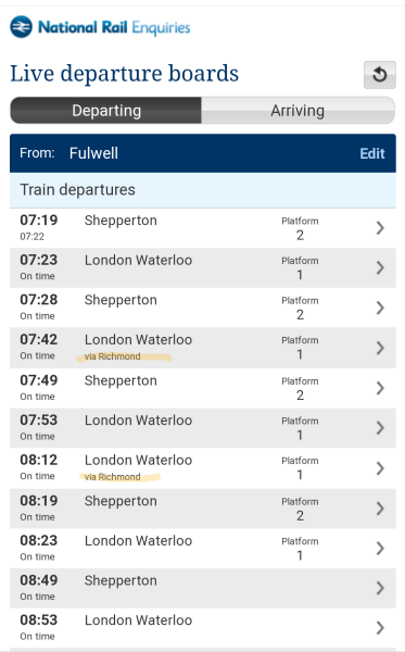 Commute to Hampton Boys ( If avoiding coach)