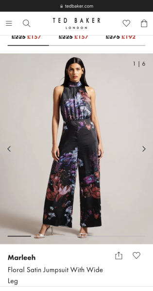 Rock and roll Jumpsuit for wedding