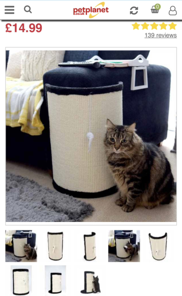 Cats using sofa as scratching post...