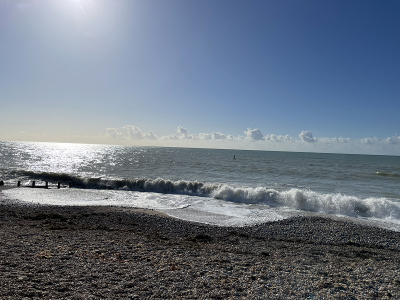 I'm having a weekend at the seaside ALL BY MYSELF!