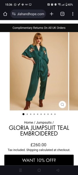 Rock and roll Jumpsuit for wedding