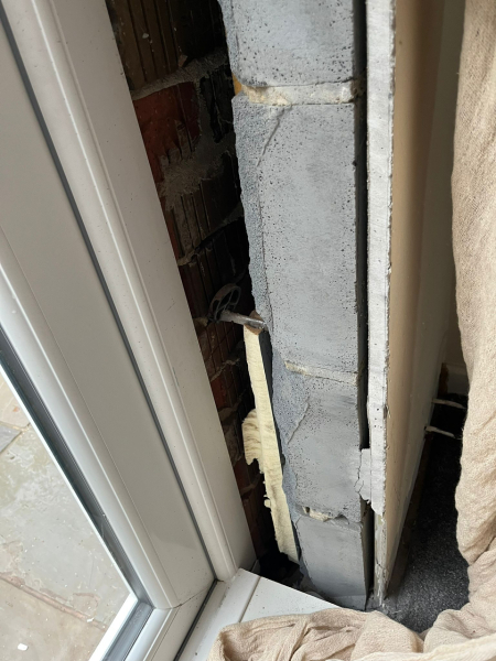 Is this how French doors should be finished?