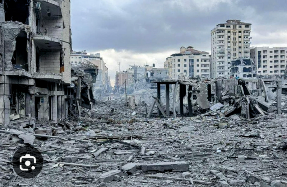 To be against the attacks on Palestine