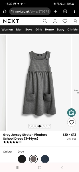 Why can't I find girls uniform dresses with pockets?