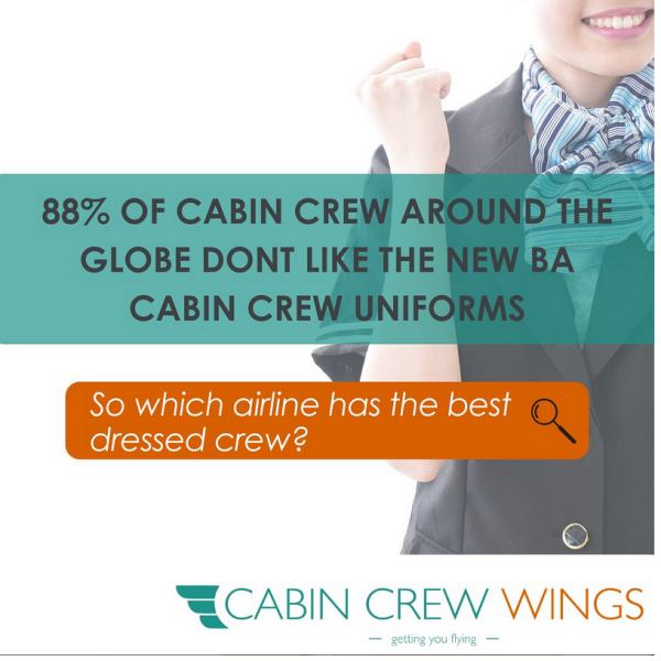 Do You Think The New British Airways Female Cabin Crew Uniform Is Disappointing?