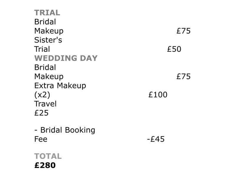 To wonder what you paid  - Calling all recent brides