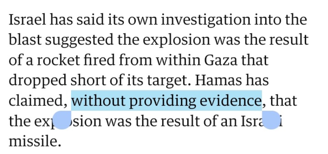 Please restore my faith in humanity..Israel?