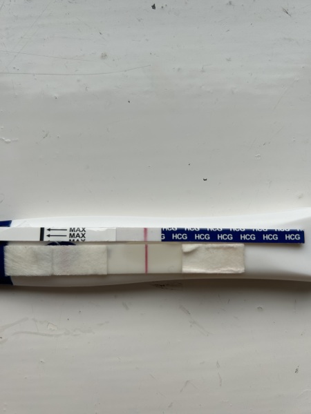 Faint positive?