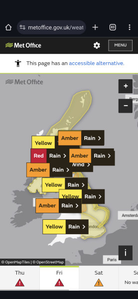 Storm Babet - Extreme rainfall NE Scotland and widely elsewhere*