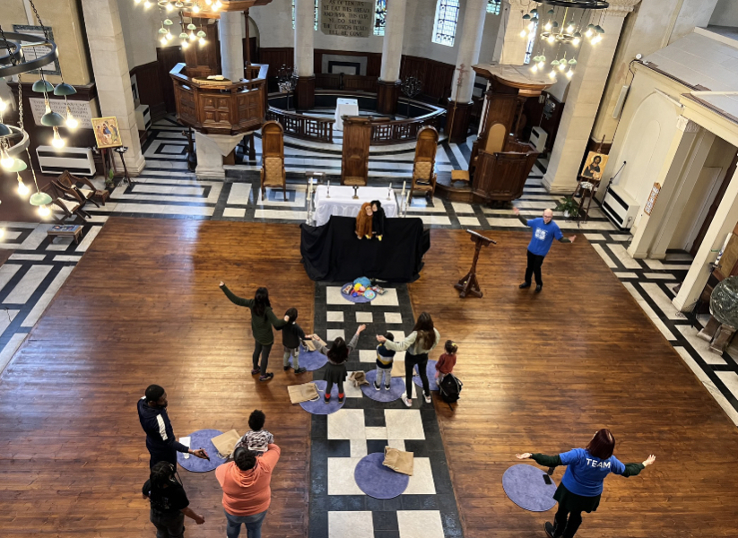 Bubble Church for Toddlers and Families