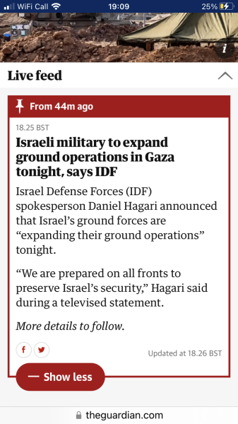 To think it’s turning into genocide in real time part 2