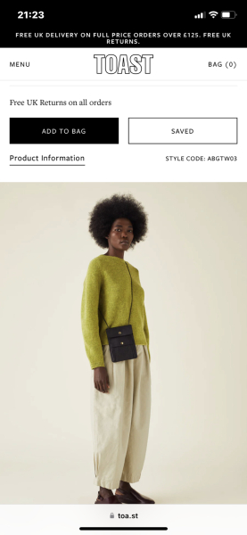 Toasties moving into autumn and dusting off the mothballed knits (or buying new ones)