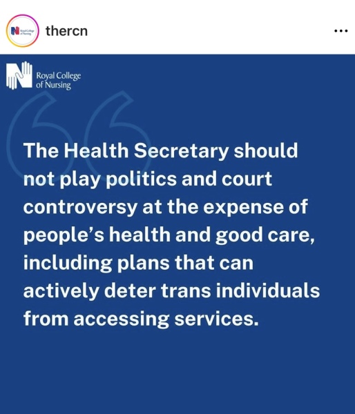 Trans women to be banned from female hospital wards