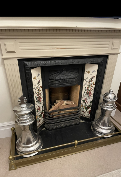 1930s house choosing a fireplace