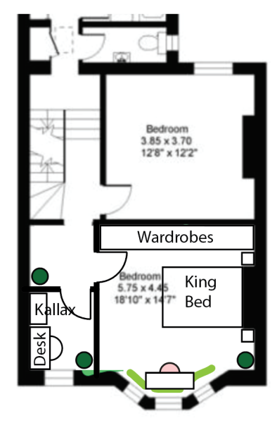 Is there a better way to use this bedroom?