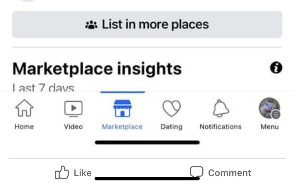 Worried partner is on Facebook dating